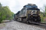 NS 7660 rounds the bend at Montgomery